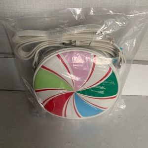 Peppermint candy crossbody